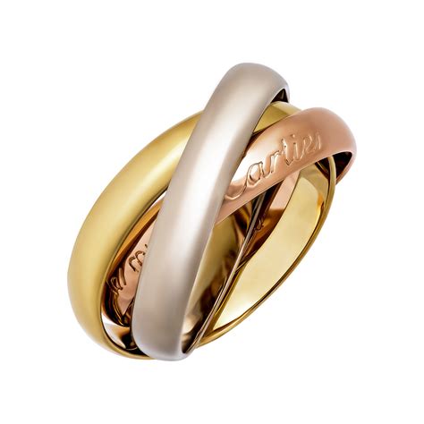 cartier style trinity ring